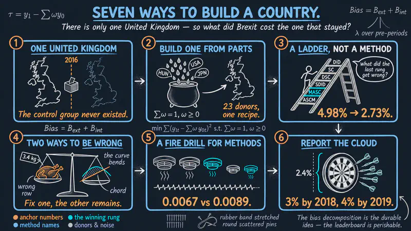 De diferencias en diferencias a diferencias en diferencias sintéticas: ¿cuánto le costó el Brexit al Reino Unido?