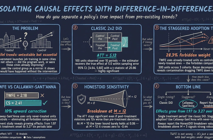 Introduction to Difference-in-Differences in Python