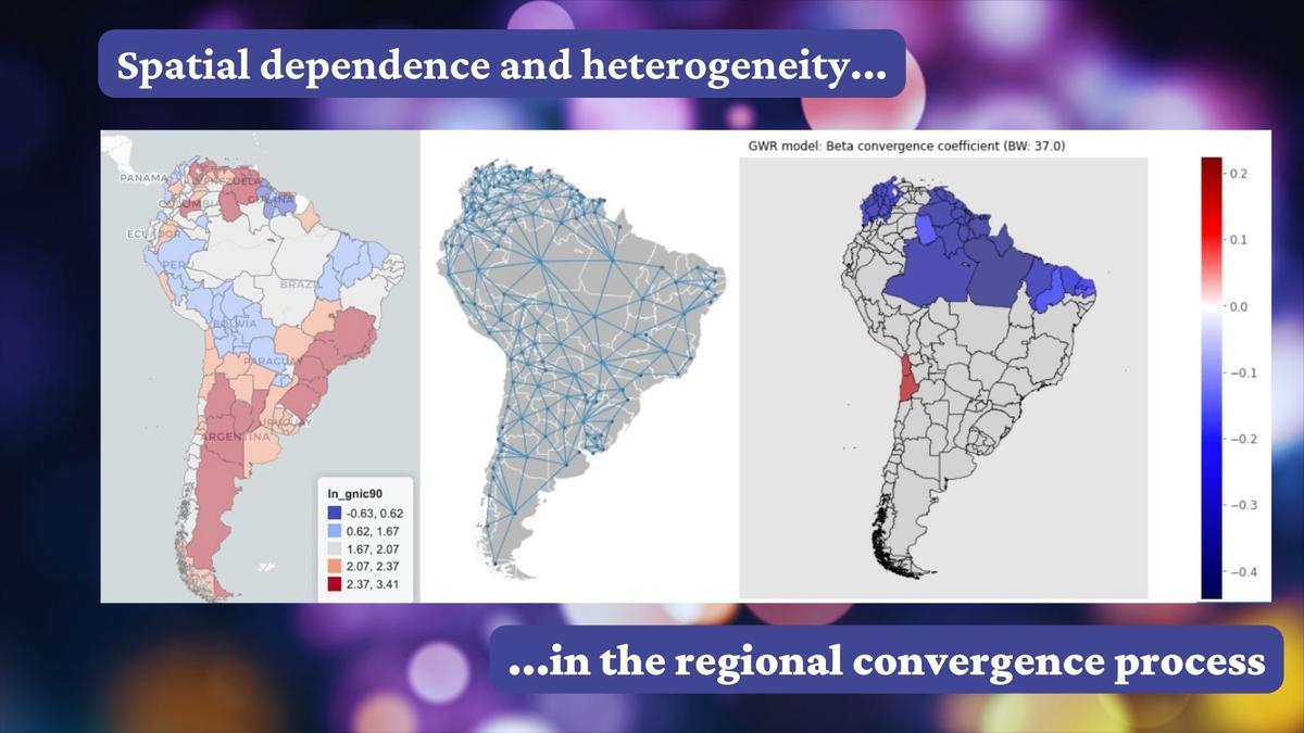 Economic and social disparities across subnational regions of South America: A spatial convergence approach