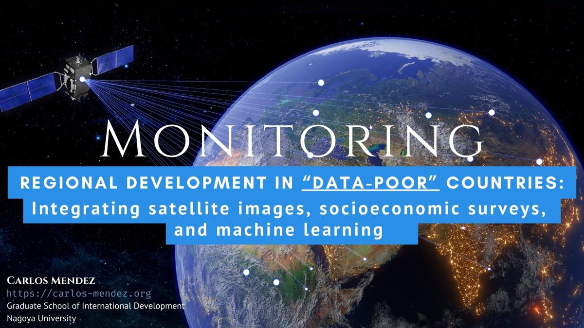 Monitoring regional development in data-poor countries
